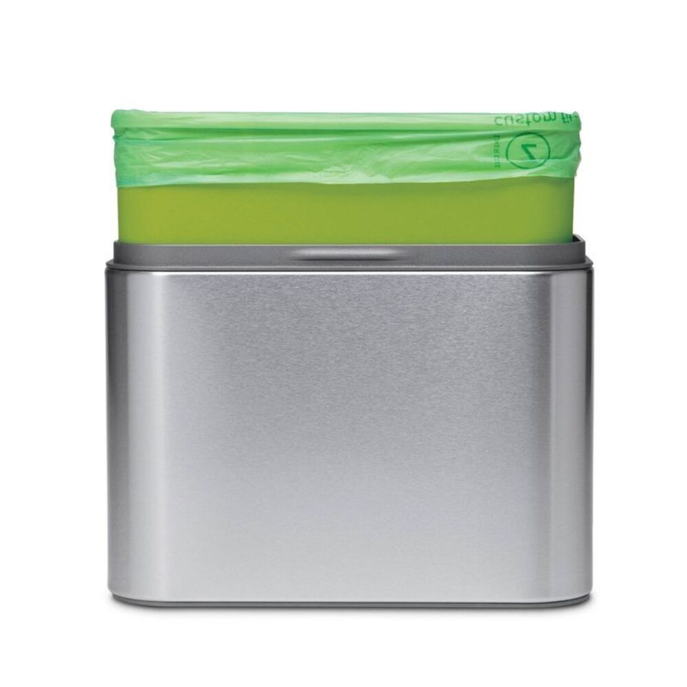 Open Box - simplehuman - Compost Caddy Silver Silver - Picture 5 of 7